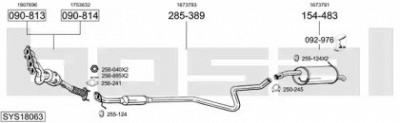 BOSAL sys18063 -