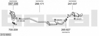 BOSAL sys18093 -  