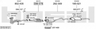 BOSAL sys18121 -