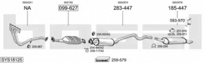 BOSAL sys18125 -