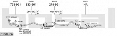 BOSAL sys18166 -  