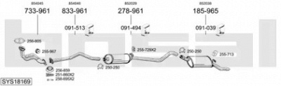 BOSAL sys18169 -