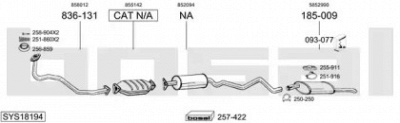 BOSAL sys18194 -