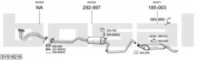 BOSAL sys18219 -