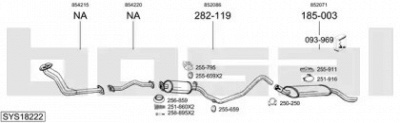 BOSAL sys18222 -