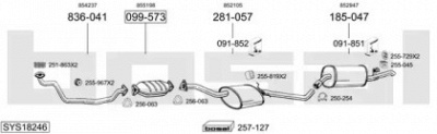 BOSAL sys18246 -