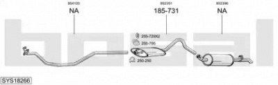 BOSAL sys18266 -