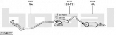 BOSAL sys18267 -