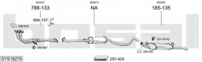 BOSAL sys18279 -