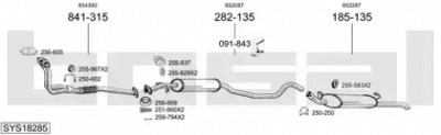 BOSAL sys18285 -