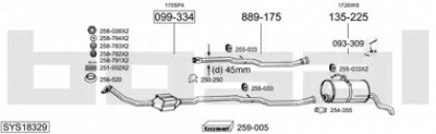 BOSAL sys18329 -  