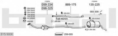 BOSAL sys18330 -  