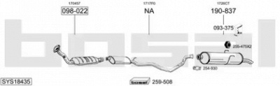 BOSAL sys18435 -