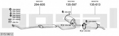 BOSAL sys18612 -