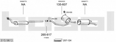 BOSAL sys18613 -  
