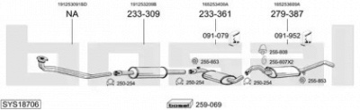 BOSAL sys18706 -