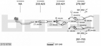 BOSAL sys18709 -