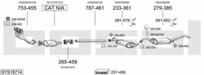 BOSAL sys18714 -