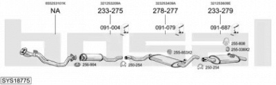 BOSAL sys18775 -