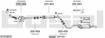 BOSAL sys18815 -  