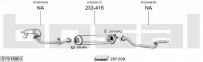 BOSAL sys18890 -