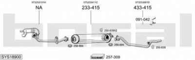 BOSAL sys18900 -  