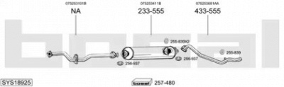 BOSAL sys18925 -