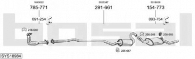 BOSAL sys18984 -  