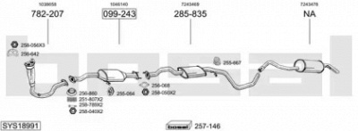 BOSAL sys18991 -