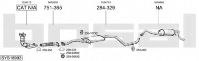 BOSAL sys18993 -