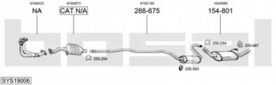 BOSAL sys19006 -  
