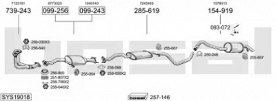 BOSAL sys19018 -