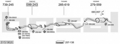 BOSAL sys19020 -