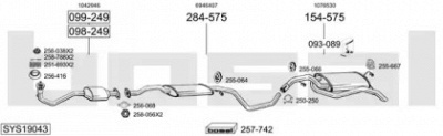 BOSAL sys19043 -