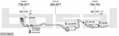 BOSAL sys19045 -