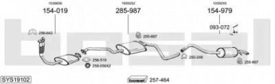 BOSAL sys19102 -
