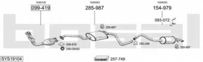 BOSAL sys19104 -