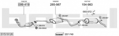 BOSAL sys19126 -