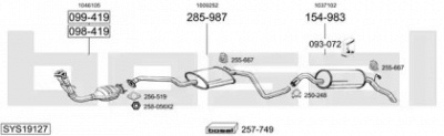 BOSAL sys19127 -
