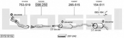 BOSAL sys19152 -  