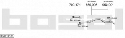 BOSAL sys19188 -