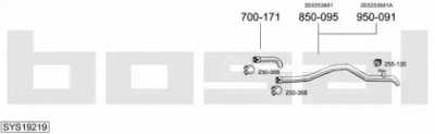 BOSAL sys19219 -