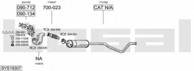 BOSAL sys19307 -