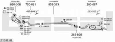 BOSAL sys19318 -