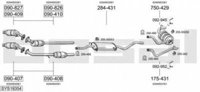 BOSAL sys19354 -  