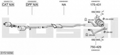 BOSAL sys19356 -  