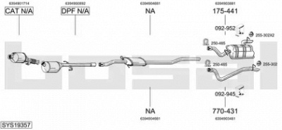 BOSAL sys19357 -  