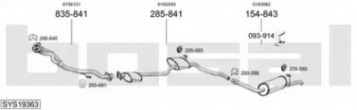 BOSAL sys19363 -
