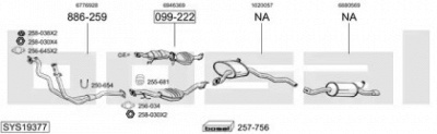 BOSAL sys19377 -  