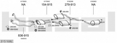 BOSAL sys19382 -  